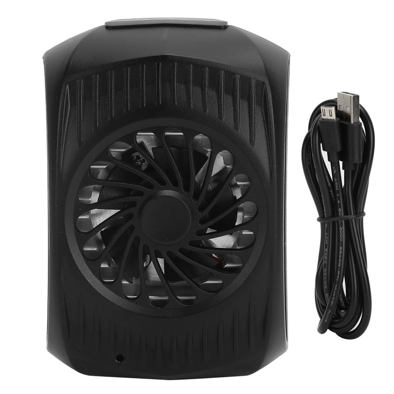 Mini Mobile Phone Cooling Fan with Clip USB Rechargable Cell