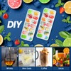 Ice Cube Tray with Lid and Bin, 4 Pack Premium