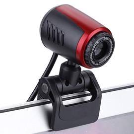 Tyenaza USB Webcam with Microphone, HD Webcam 2.0 Desktop Laptop Computer Web Camera with 360° Angle, Automatic Colour Correction and Auto Focus for Online Chat Video Recording