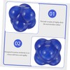 SHOWERORO Workout Ball Large Hexagonal Reaction Ball Agile Training Equipment