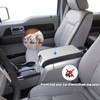 XYHGM Car Center Console Armrest Cover for F150 2009-2014 Leather