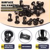 Mardatt 25Pcs M4 Jack Nuts Assortment Kit, Expansion Insert Nuts