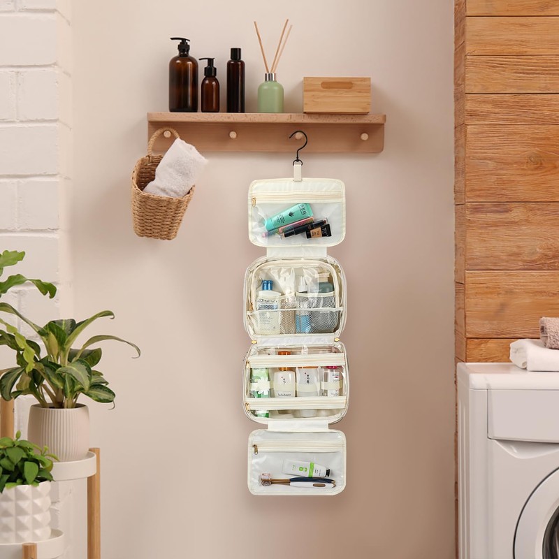 Voova Toiletry Bag, apricot, contemporary