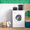 Yaocom 2 Pcs Laundry Pod Container with Dryer Sheet Holder