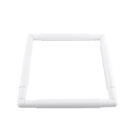 Zerodis Embroidery Hoop Frame for DIY Embroidery Rectangle Plastic Clip Plastic Rectangle Sewing Hoops Stitching Frame(27.9 * 27.9cm)