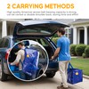 4 Pack Oversized Heavy Duty Moving Bags with Backpack Straps,