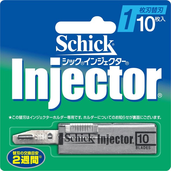 Schick Injector Single Blade Replacement Blades (10 Pack)