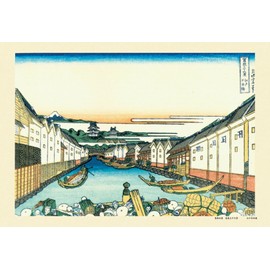 300 Piece Jigsaw Puzzle with Tomioka Sanjikenbashi Edo Nihonbashi (10.2 x 15.0 inches (26 x 38