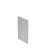 Copper Creek ED-CPLT-AL Exterior Cover Plate for Exit Device Aluminum