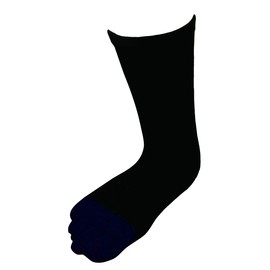Warm Toe Socks for Men, Navy