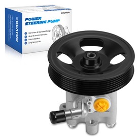Power Steering Pump with Pulley Fits for Nissan Altima 2007 2008 2009 2010 2012 2013, X-Trail 2002-2013 2.5L Replaces 49110CN00C, 49110JA000, 49110JA02B, 49110ZX01B, 21-5478 Power Assist Pump