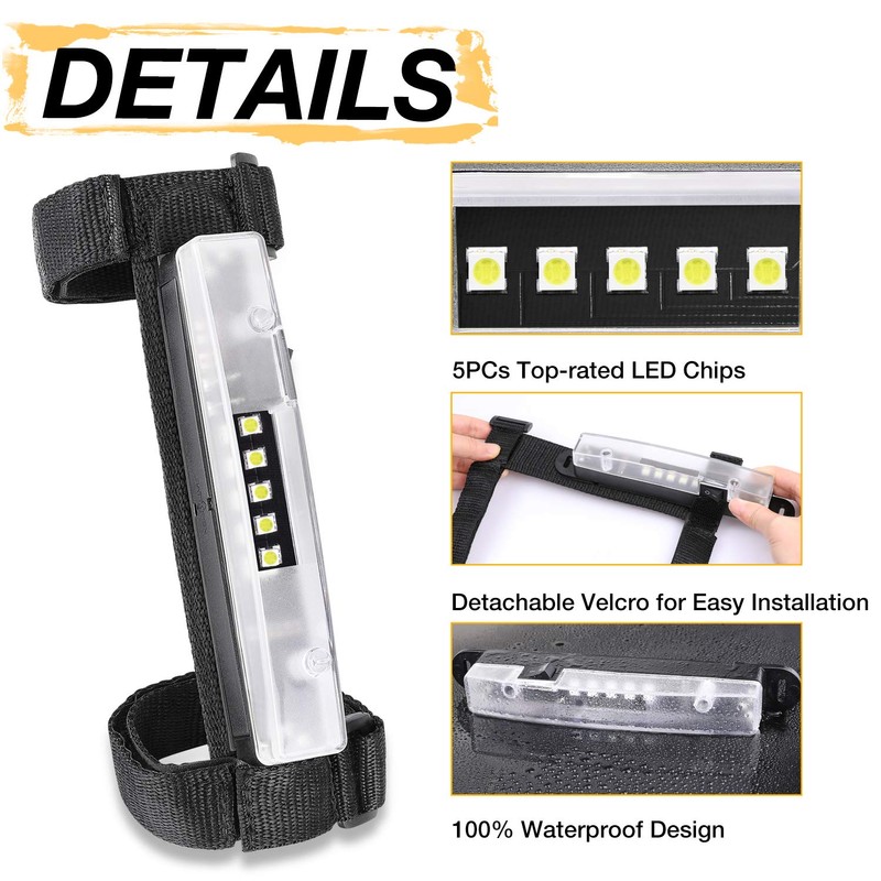 DJI 4X4 Universal Roll Bar Mount for LED Light Utility