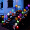 RueXig Halloween Solar Skeleton Hand Lights Outdoor, 10 LED Solar