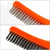 MAXMAN Wire Brush Set, Heavy Duty Stainless Steel and Carbon