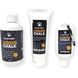 BEAR GRIP - LIQUID CHALK (CHOOSE between the two Sizes 50 ml or 250 ml) | Sports Chalk | Sweat Free Hands | Crossfit | Weightlifting | Powerlifting | Rock Climbing | Bodybuilding (50ml)