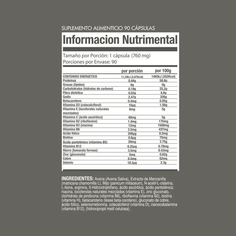 Protein World Vitaminas Multivitamínicos Cápsulas Cabello 90 Sin Sabor