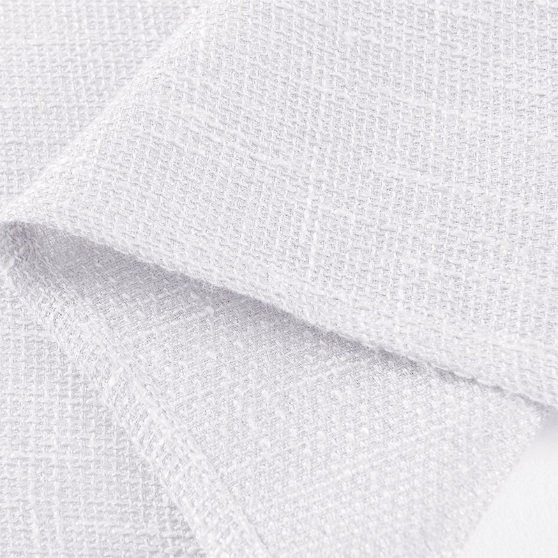 Valea Home Soft Burlap Look Swag Curtains Rustic Natural Rod