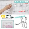 HIRAISM Net Hooks, Wire Net, Mesh Panel, Hangers, Hooks, Storage,