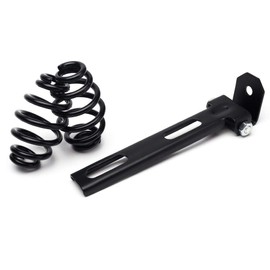 Karun Solo Seat Spring Bracket Kit for Harley Sportster Bobber Chopper Custom (Black 03)