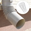uxcell Gutter Guard Filter, 2 Inch 304 Stainless Steel Downspout