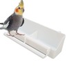 HEEPDD Alimentador de Jaula para Pájaros, Vasos de Alimentación de
