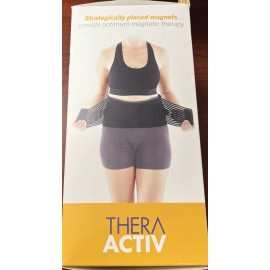 Magnetic Thera Activ Magnetic Care Back Stabilizer One Size 20 Magnets Fits Up To 48 Inch