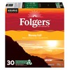 Folgers Morning Cafe Light Roast, Single-Serve K-Cup Pods For Keurig