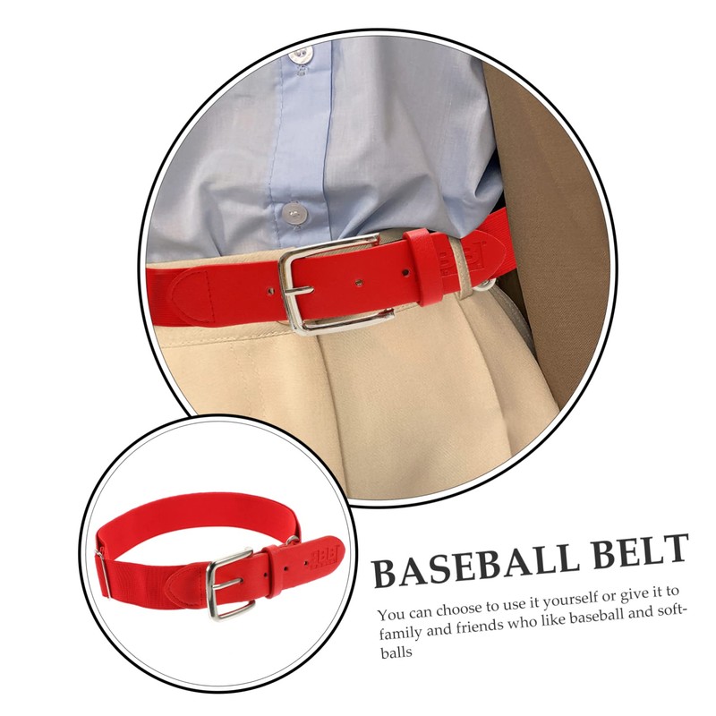 OHPHCALL Adjustable Baseball Belt for Youth Men Softball Elastic Girdle