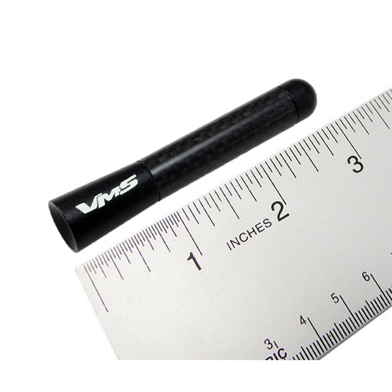 Honda S2000 Black Carbon Fiber Short 3" Inch Antenna