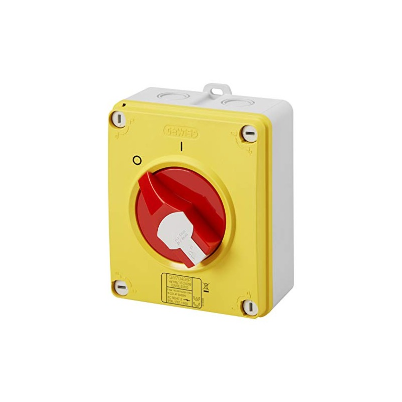 Switch – HP – Emergency – Insulated Housing – 32A