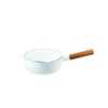Pearl Metal Presage Enamel Square Pot 18cm White