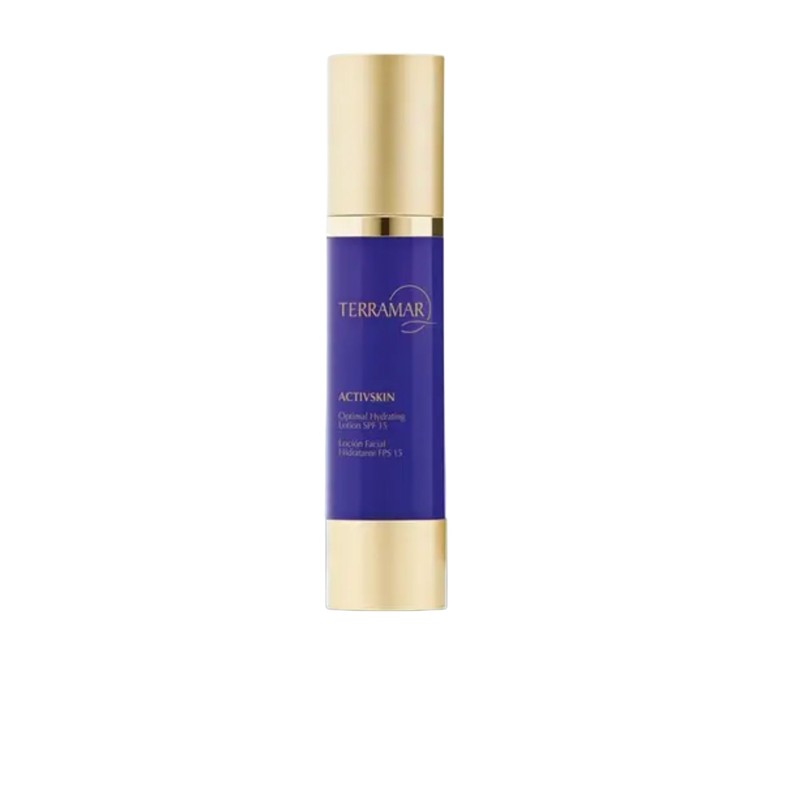 Terramar Loción Facial Hidratante SPF 15, 50 ml, para Piel