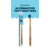 Nordics Organic Care Eco Bamboo Tongue Brush Bristles Blue 14