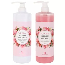 장미향으로 매일 특별하게 바디로션 1개 바디워시 1개 Daily Special Body Care Set with Rose Scent, 1 Body Lotion, 1 Body Wash