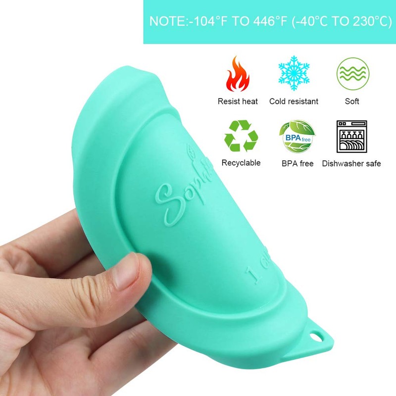 Sophico 1 Cup Round Silicone Storage Cover Lids Replacement for