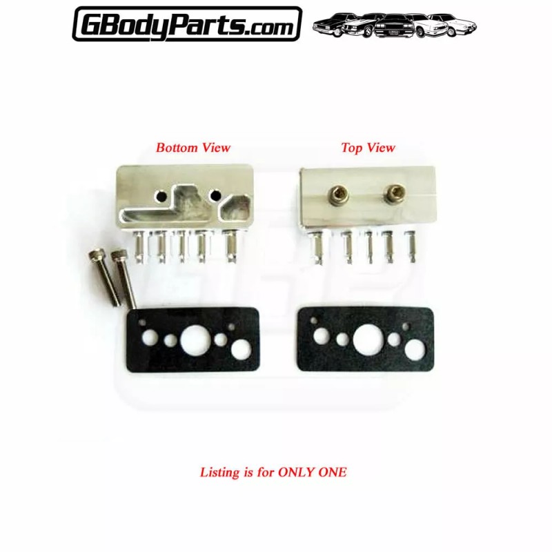 Gbodyparts 86-87 Grand National T-Type Billet Aluminum Vacuum Block Gasket