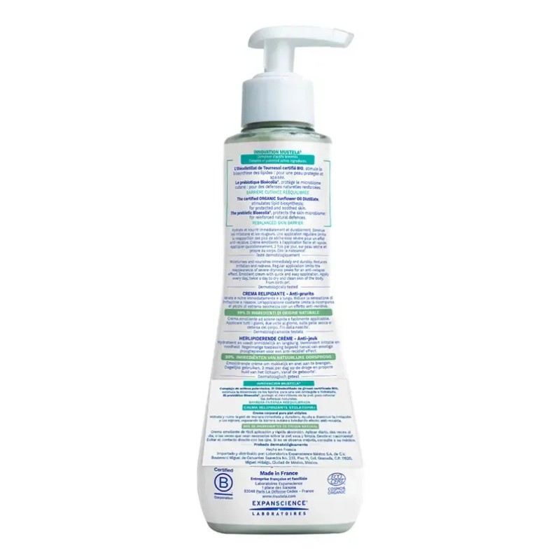 Mustela Stelatopia+ Crema Relipidizante Emoliente 300 Ml