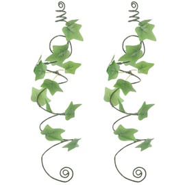 PartyforU 2Pcs Ivy Arm Wrap - Green Fairy Arm Wrap with Ring Accessories for Women Cosplay Renaissance