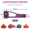 Luvan Grape Cutter for Toddlers Babies, Grape Tomatoes Cherries Strawberry