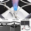 MASTER COOK 70000 BTU Propane Burner, Outdoor Camp Stove Adjustable