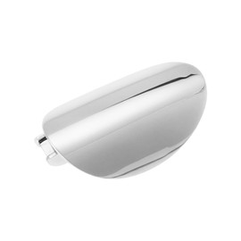 Be In Your Mind Car Outside Door Handle Cover Replacement Part 51217431945 Lock Core Key Hole Cover Cap Compatible with Mini Cooper F55 F56 2013-2019 Chrome