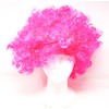 One Size Pink Clown Wig for Adults