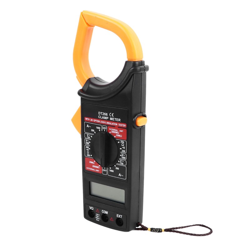 Digital Clamp Meter Multimeter Voltmeter Tester High Accuracy Amp Volt