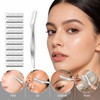 FEISIER Metal Eyebrow Razor, Professional Facial Razors for Women &