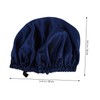 Ipetboom 3 Pcs Practical Sleep Hat Silk Head Ornament Comfortable