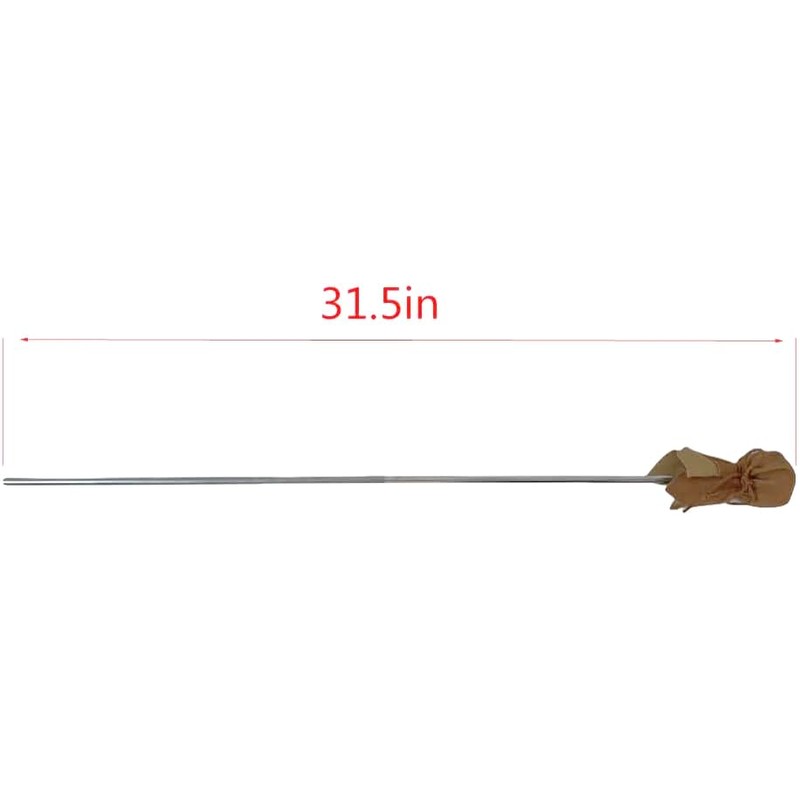 HzCHSyanna Mahl Stick for Steadying Painter Hand,31.5 Inches stainless steel