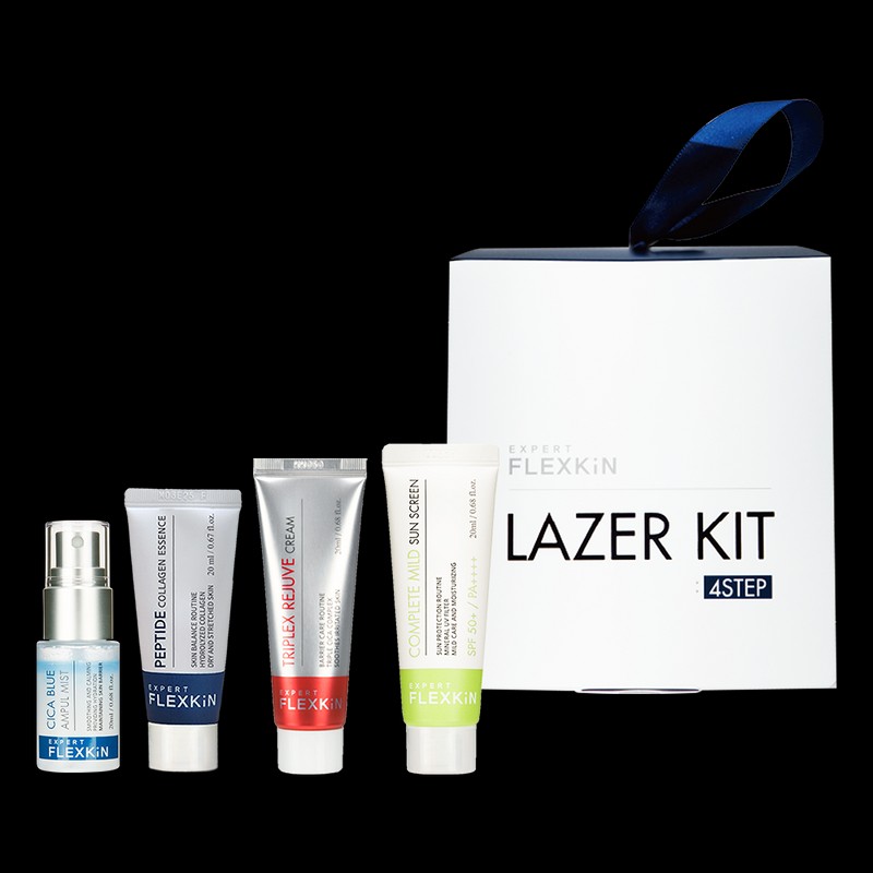 Flexkin laser kit 4-piece portable set + 2 starter kits