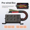 DaierTek 12V Relay Box 6 Way12 AWG Pre-Wired Waterproof Relay