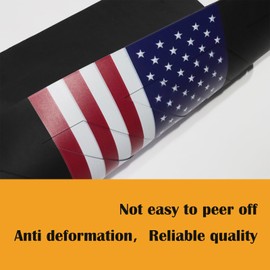 FUTAIHE Mud Flaps for Semi Trucks American Flag Polymer Tractor Trailer Heavy Duty Rubber Mudflaps Splash Guard, 24 x 24Inch, 2PCS