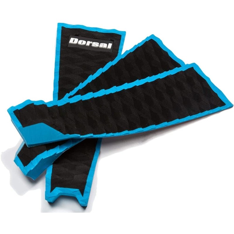 DORSAL Three (3) Piece Surfboard Traction Pad with Tail Block
